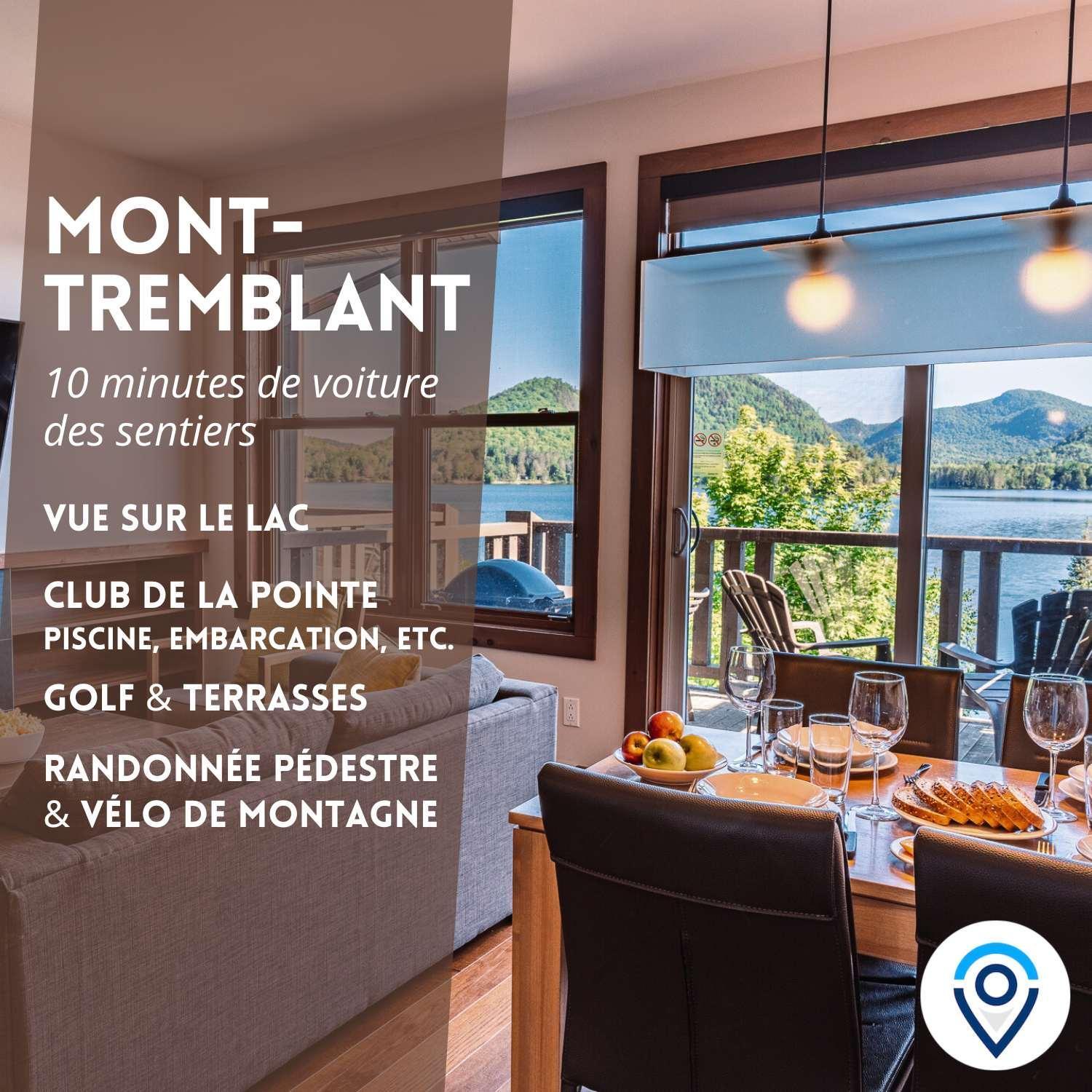 Lakefront Mountain View - Resort Loft Lac-Superieur Esterno foto